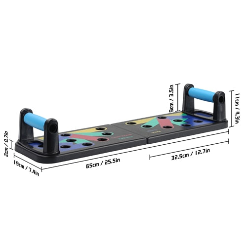 9 in 1 Push Up Rack Board Exerciser