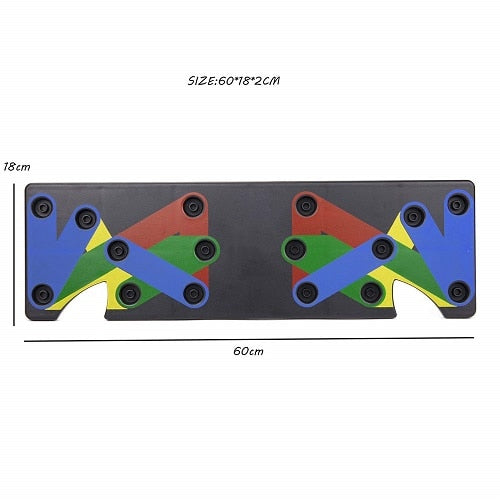 9 in 1 Push Up Rack Board Exerciser