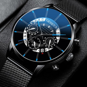 Stainless Steel Quartz Wristwatch