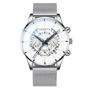 Stainless Steel Quartz Wristwatch