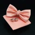 Solid Polyester Polka Dots Bow tie