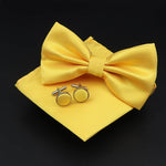 Solid Polyester Polka Dots Bow tie