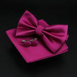 Solid Polyester Polka Dots Bow tie