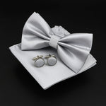 Solid Polyester Polka Dots Bow tie