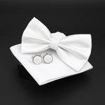 Solid Polyester Polka Dots Bow tie
