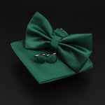 Solid Polyester Polka Dots Bow tie