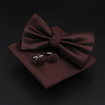 Solid Polyester Polka Dots Bow tie