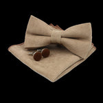 Solid Polyester Polka Dots Bow tie
