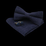 Solid Polyester Polka Dots Bow tie