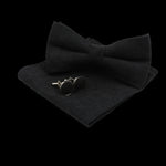 Solid Polyester Polka Dots Bow tie