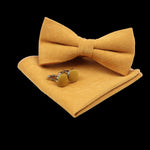 Solid Polyester Polka Dots Bow tie