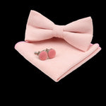 Solid Polyester Polka Dots Bow tie