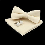 Solid Polyester Polka Dots Bow tie