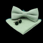 Solid Polyester Polka Dots Bow tie