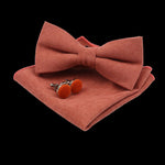 Solid Polyester Polka Dots Bow tie
