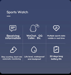 Sports Waterproof Smartwatch