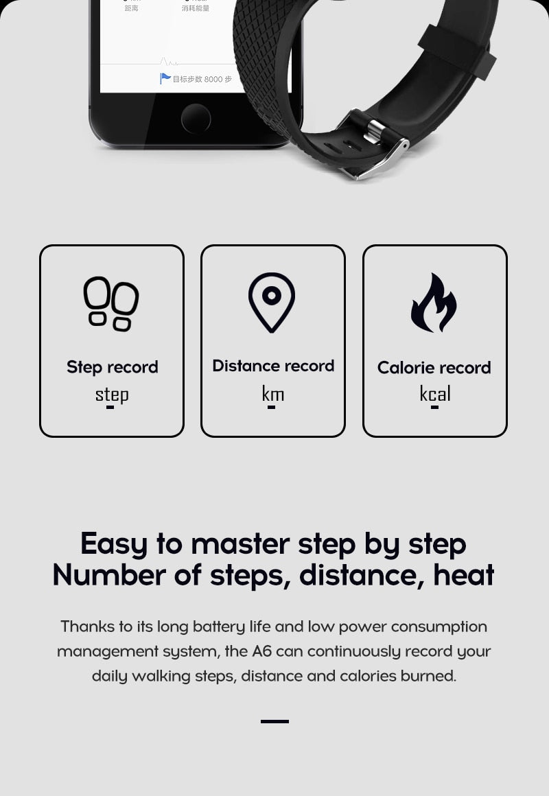 Sports Waterproof Smartwatch