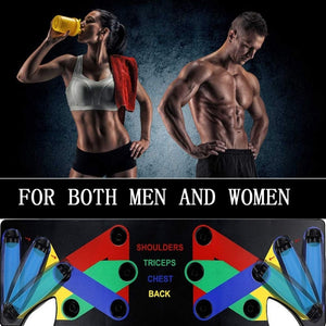 9 in 1 Push Up Rack Board Exerciser