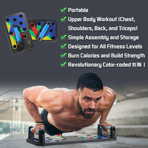 9 in 1 Push Up Rack Board Exerciser