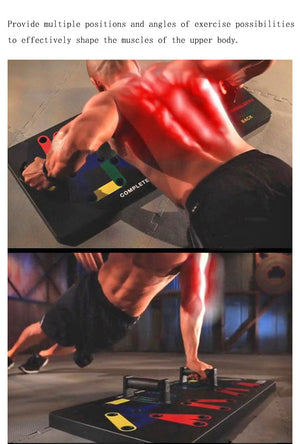 9 in 1 Push Up Rack Board Exerciser