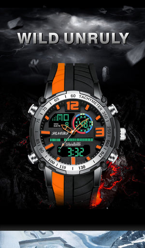 Analogue and Digital Men Sports Watch