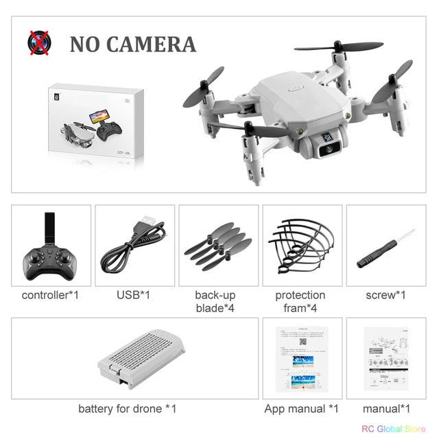 Mini RC Drone with 4K HD Camera