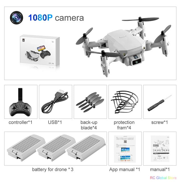 Mini RC Drone with 4K HD Camera