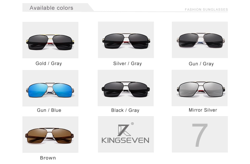 Aluminum Men's Sunglasses