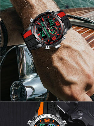 Analogue and Digital Men Sports Watch