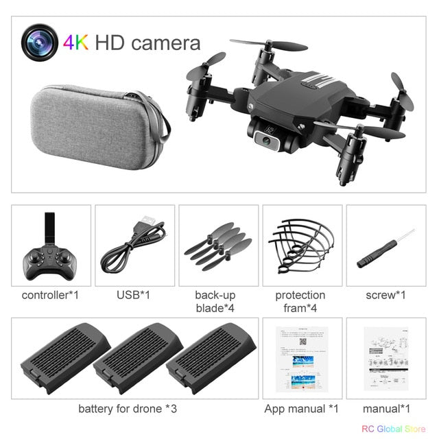 Mini RC Drone with 4K HD Camera