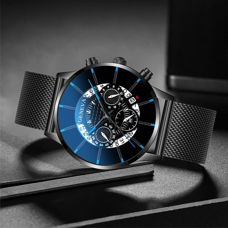 Stainless Steel Quartz Wristwatch
