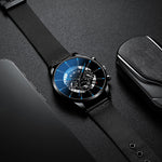 Stainless Steel Quartz Wristwatch