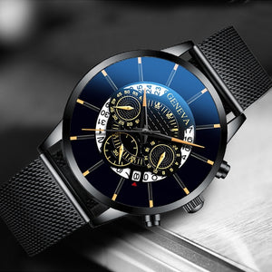 Stainless Steel Quartz Wristwatch