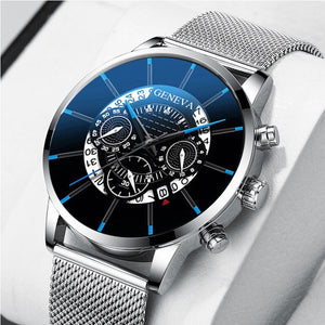 Stainless Steel Quartz Wristwatch