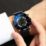 Stainless Steel Quartz Wristwatch