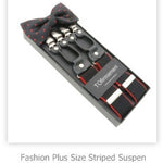 New Man's Suspenders Real Leather