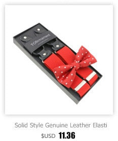 New Man's Suspenders Real Leather