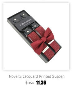 New Man's Suspenders Real Leather