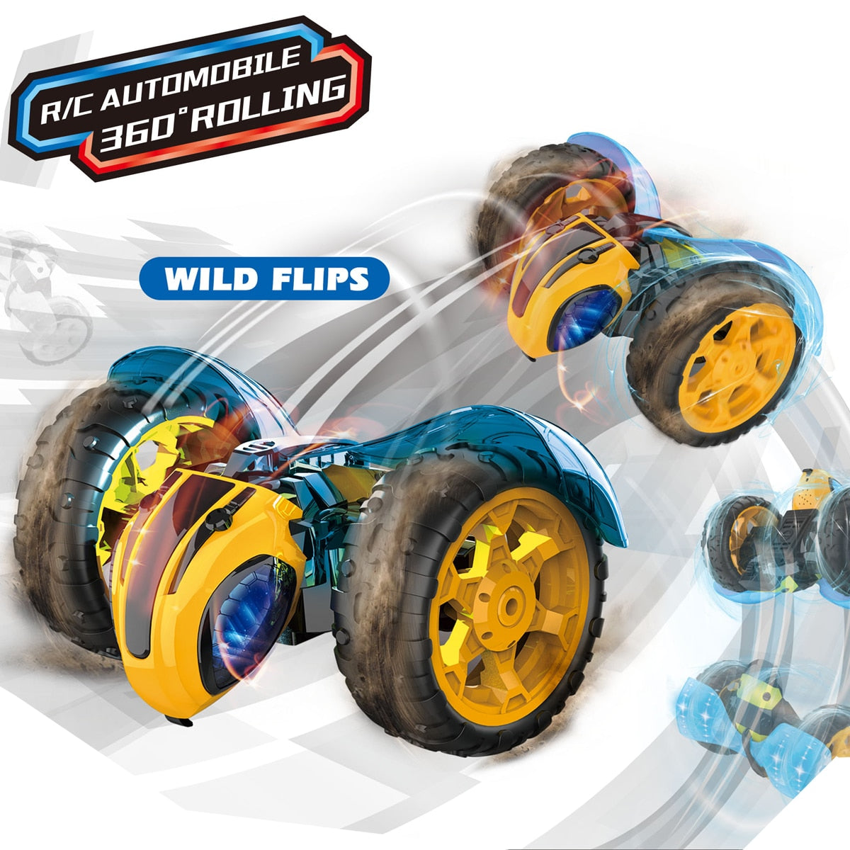 Lightening Bee Stunt Remote Control Car