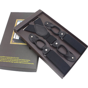 New Man's Suspenders Real Leather