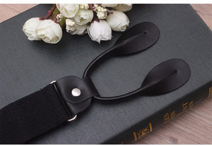 New Man's Suspenders Real Leather