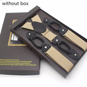New Man's Suspenders Real Leather