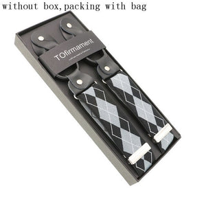 New Man's Suspenders Real Leather