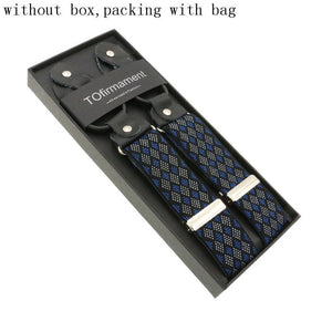 New Man's Suspenders Real Leather