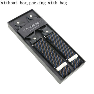 New Man's Suspenders Real Leather