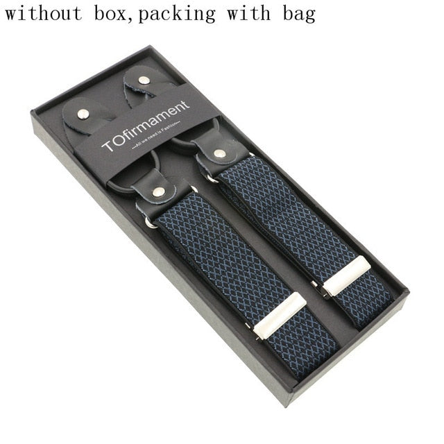 New Man's Suspenders Real Leather