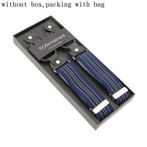 New Man's Suspenders Real Leather