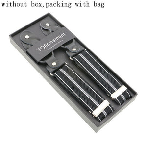 New Man's Suspenders Real Leather