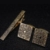 Necktie tie clips & cufflinks Set